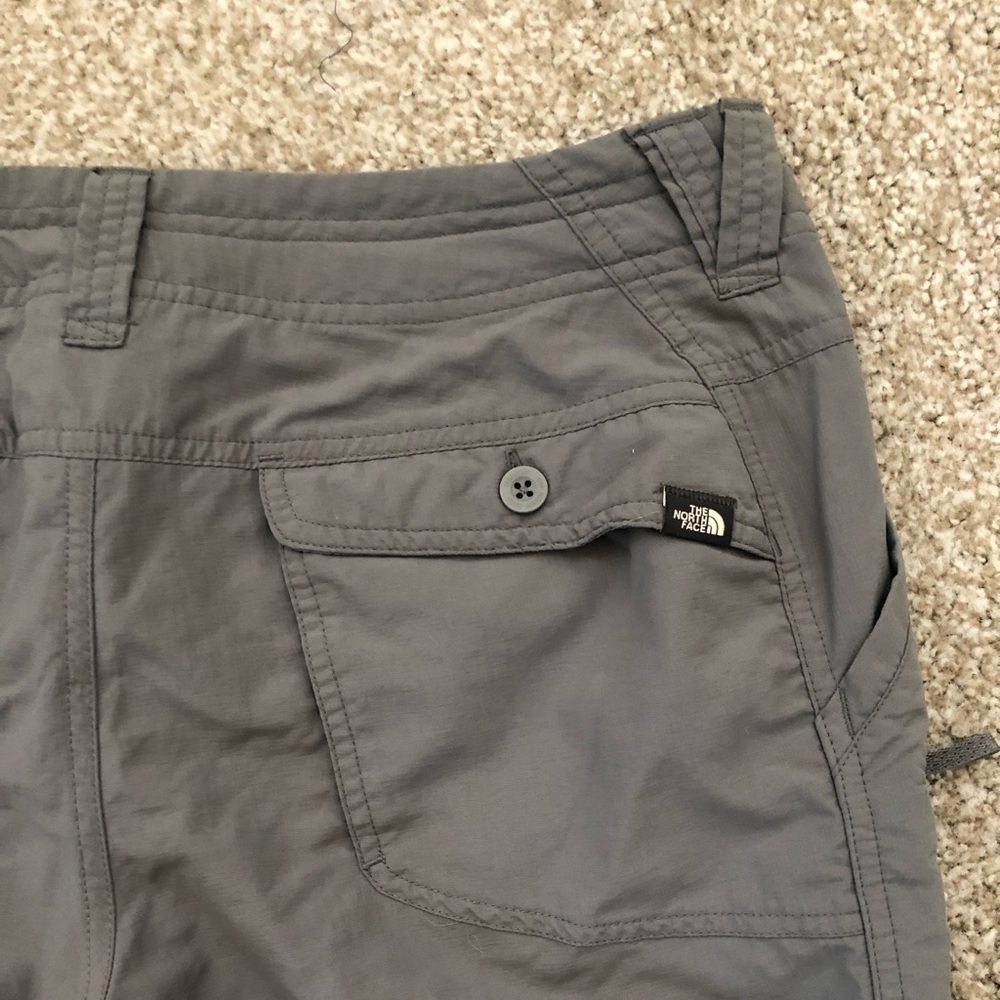 Dark khaki North Face hiking pants